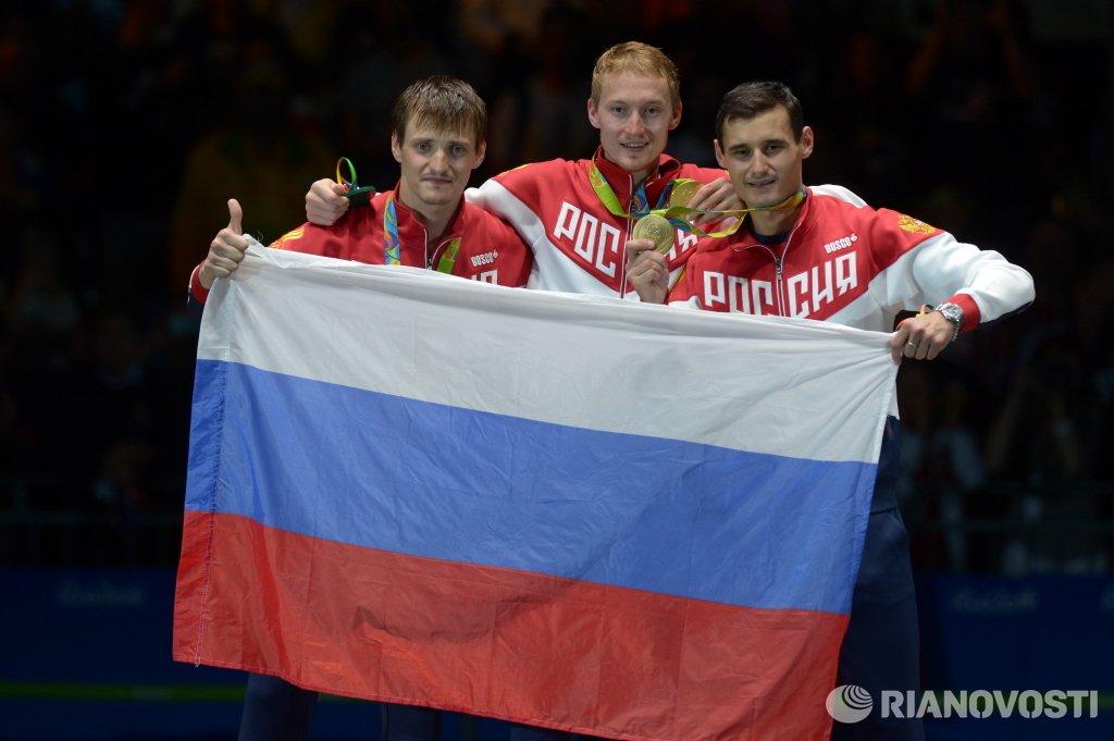 Россия 5 медалей. Победа в Олимпиаде.