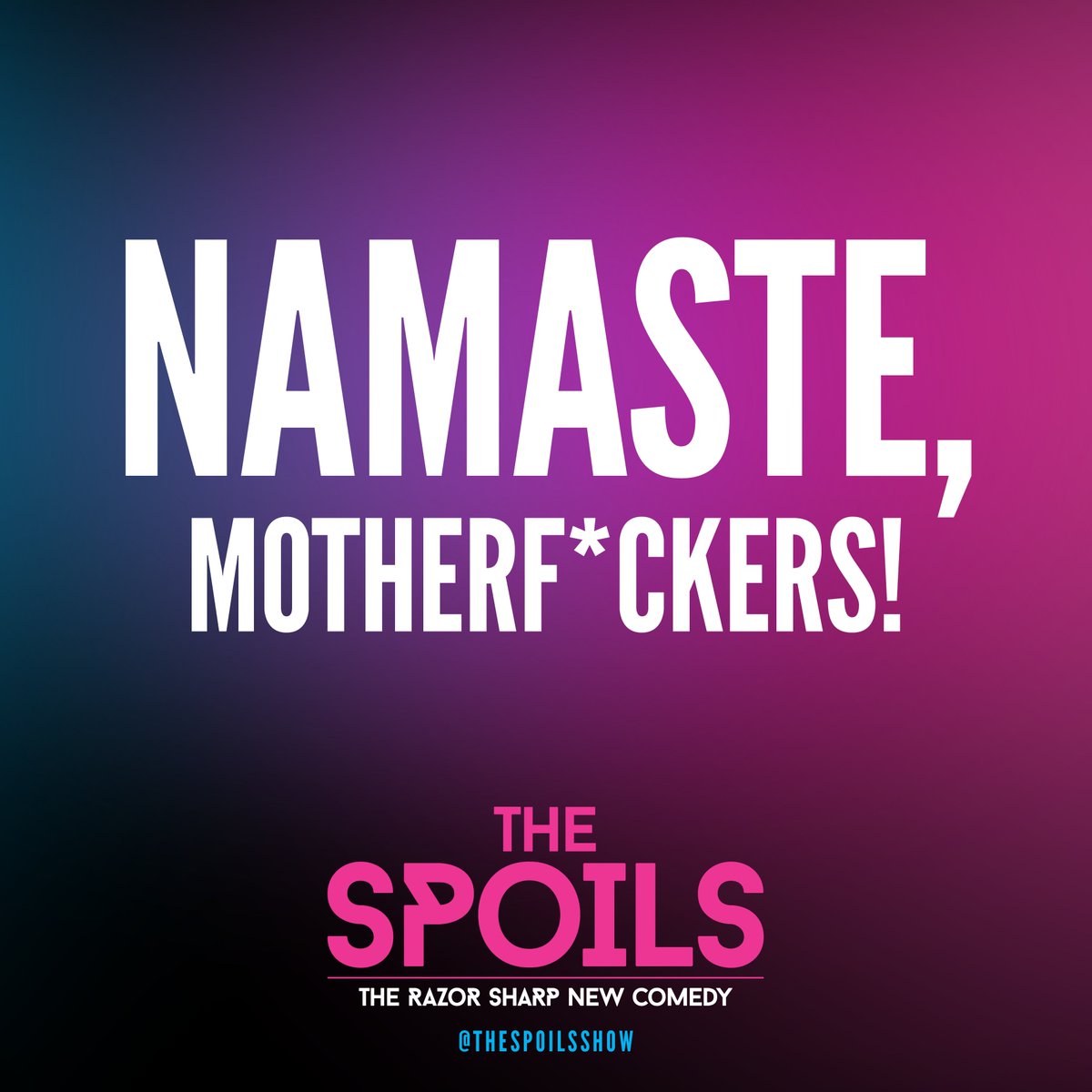 Today is a sad day as tonight we perform our last show. What a fantastic time we have had. So for the last time ...