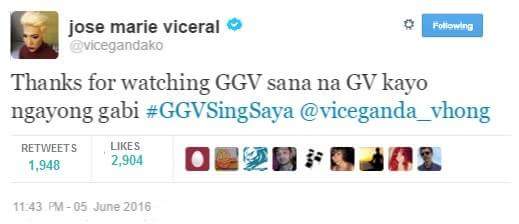 viceganda_vhong's tweet photo. Nakakatats😭😭😭😭

ASSUMING!😂😂 @vicegandako @anakarylle ✌ https://t.co/p10LVUsqoh