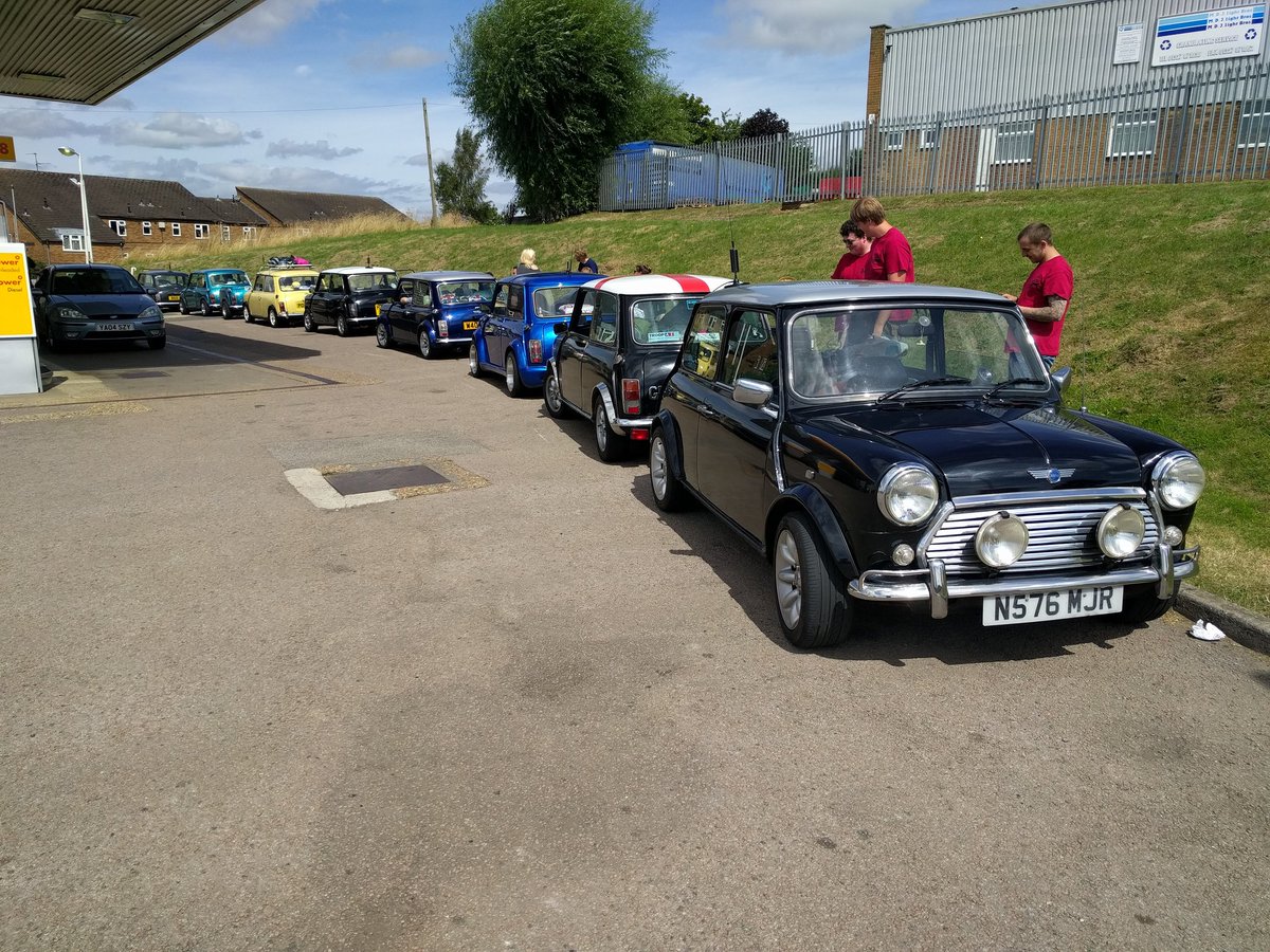 SolihullMini's tweet image. On our way to #mitp! #classicmini
