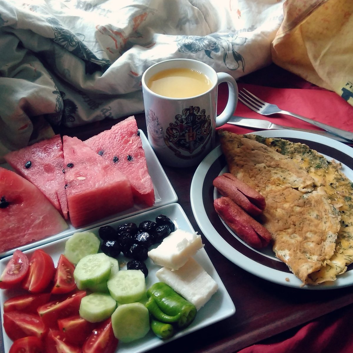 Yatağa Kahvaltı