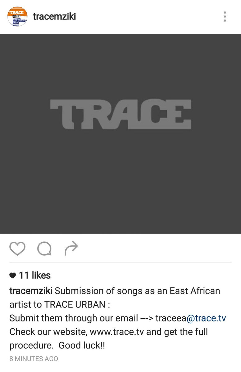 MistariQuotes's tweet photo. Good News for East African @TRACE_Inter @TraceMziki @ActionRecords #BrazaGosby https://t.co/efl6YhzVcN
