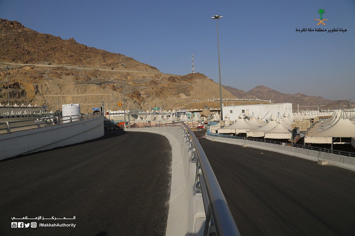 #هيئة_تطوير_مكة؛ الانتهاء من اعمال توسعة شارعي ٢٠٤-٢٠٦ في مشعر منى قبل موعده.
#حج١٤٣٧