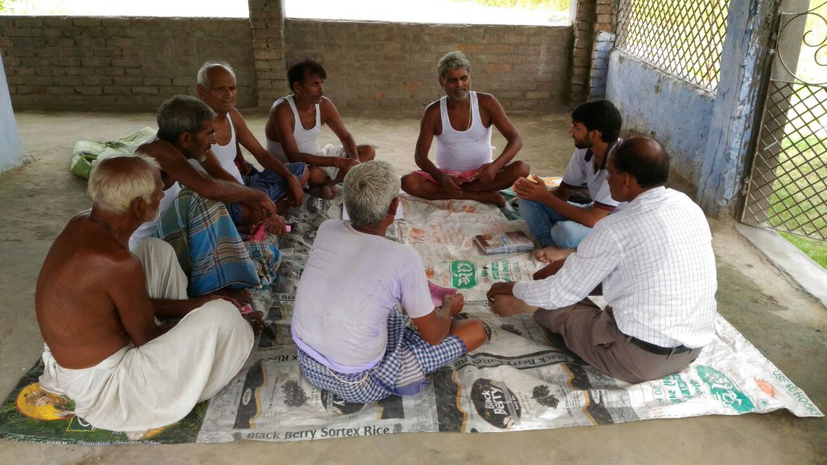 AgrevolutionGr's tweet photo. Farmers Training on Paddy in Saraiya (Block), Muzaffarpur, Bihar. https://t.co/jHEZftGuCR