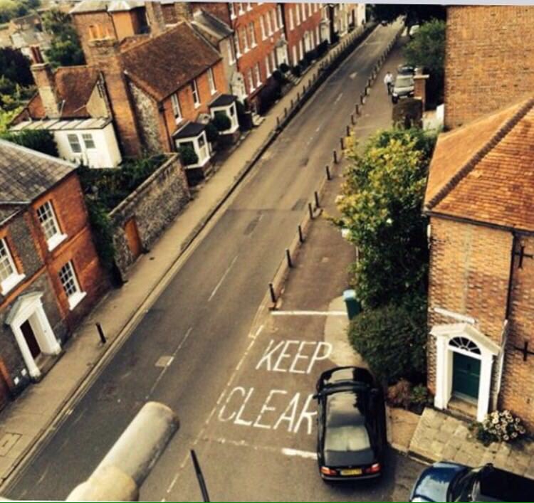 Swanton_Sam's tweet image. Interesting perspectives of Arundel from our latest scaffold