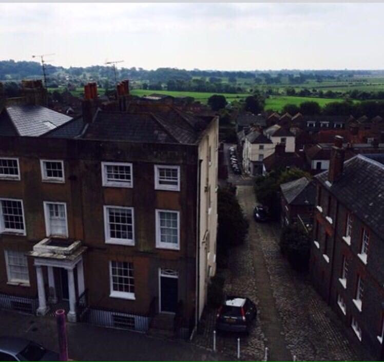 Swanton_Sam's tweet image. Interesting perspectives of Arundel from our latest scaffold
