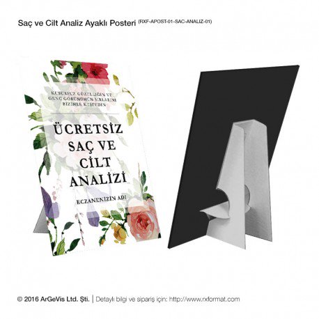 Saç ve Cilt Analiz Ayaklı Posteri RXformat'ta
Sipariş vermek için tıklayınız:
rxformat.com/gorsel/273-apo…
#Eczane
#Saç