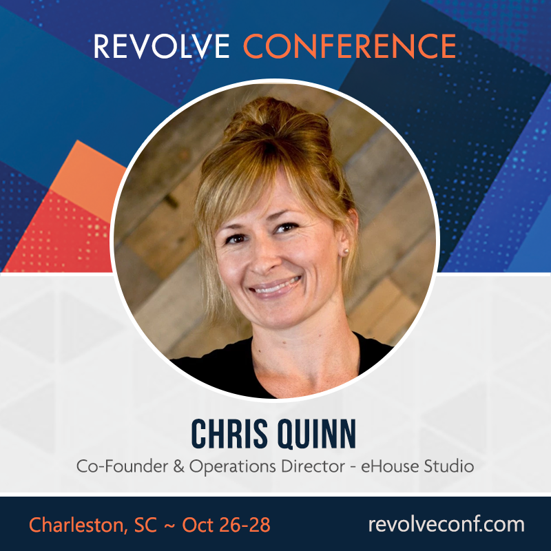revolveconf's tweet photo. Get to know @chrisquinn of @ehousestudio - https://t.co/NhWjtf9hbY #chstech #design #ux #womenintech #revolveconf https://t.co/q2qD2LJcYP