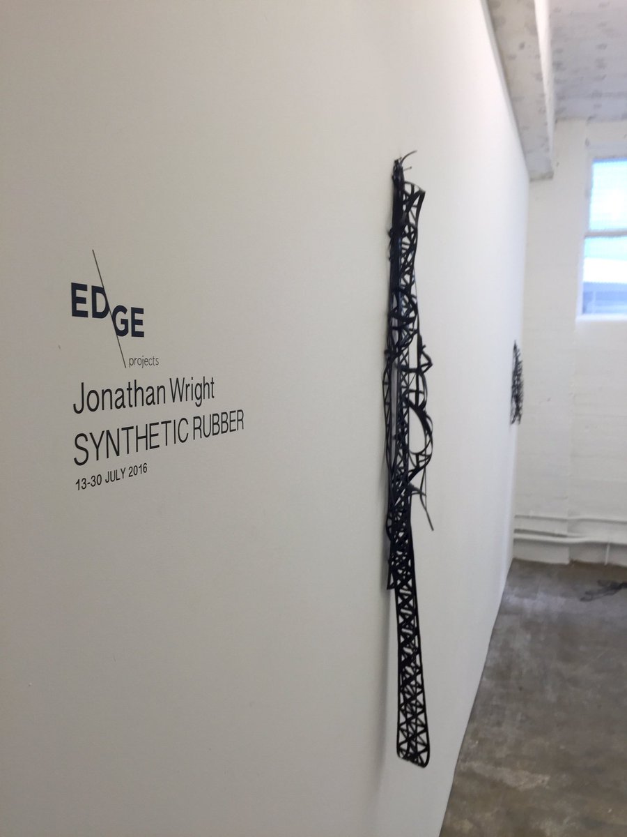 EDGEprojectsUK's tweet image. Last day to see 'Synthetic Rubber' on at Edge Projects, 13 Herald Street, London. @jhhwright #edgeprojects