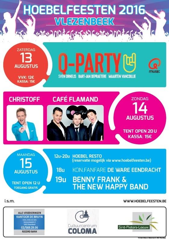 Vanavond, morgen en maandag zijn het weer Hoebelfeesten in Vlezenbeek. ow.ly/SgvG3038aTZ