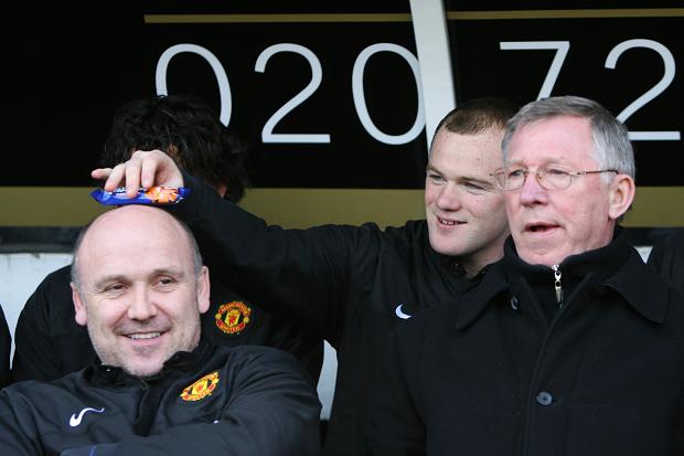 Mike Phelan now 4/9 next #HCFC manager. goo.gl/5cdfso. Here's Rooney putting a chocolate bar on his head.