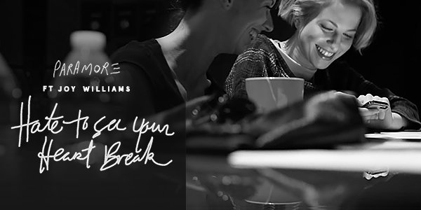 paramorenetnews's tweet image. 'Hate To See Your Heart Break' music video feat. @JoyWilliams has over 11M views! Watch at bit.ly/11QxK7H
