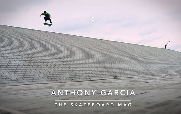 Anthony Garcia gets a little "me time" by skating rooftops and caveman darksliding rails. theskateboardmag.com/anthony-garcia…