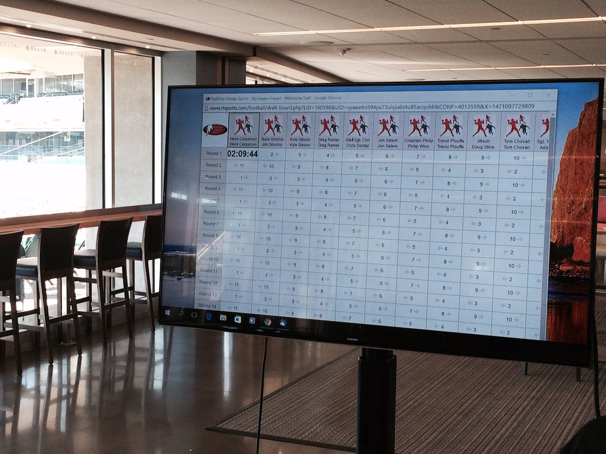 BigLeagueImpact's tweet photo. Our first event of 2016 is getting set up now #BLIMinn #SaveLives #FantasyFootball @Twins https://t.co/Jetl71LCnO