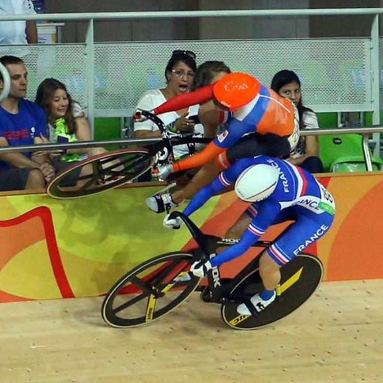 CafeRoubaix's tweet image. Maybe the best picture you'll see from the Rio Olympics track cycling.