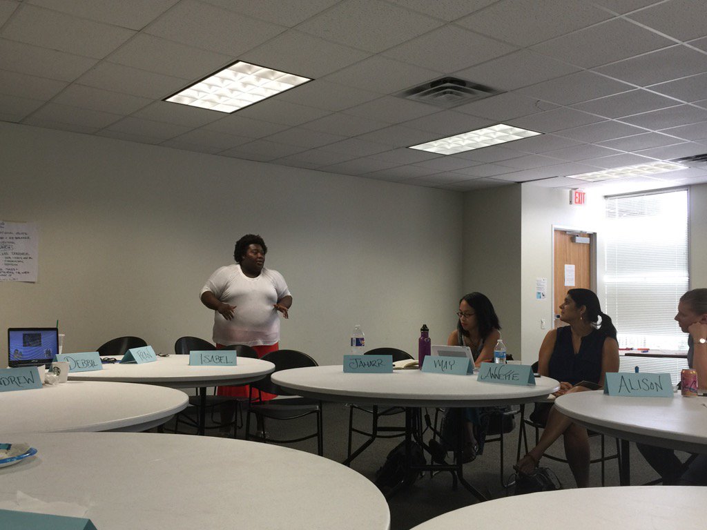 AbbieKamin's tweet image. Fran Watson presenting her powerful #SparkTalk to @NLC_Houston and #NLCTX