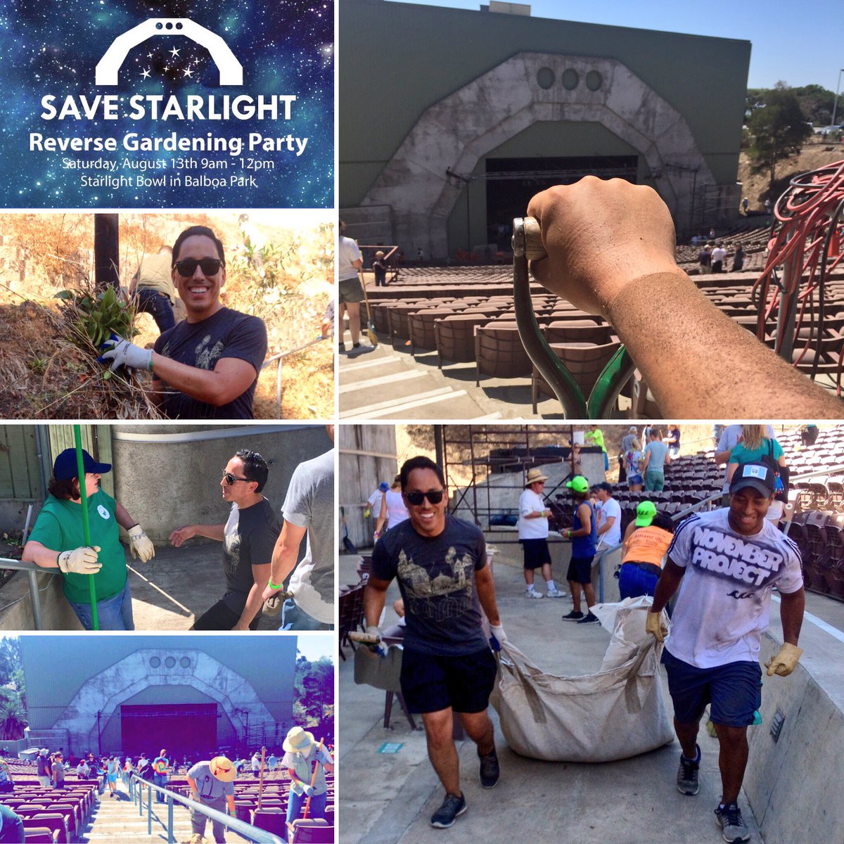 ToddGloria's tweet photo. Incredible morning spent with hundreds of volunteers working to #SaveStarlight. Thanks to all who pitched in! https://t.co/U7K2yUHmXZ
