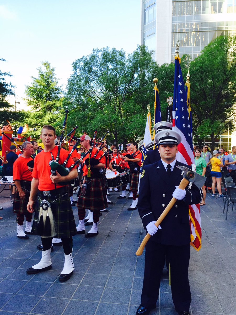 KTFBurnsDC's tweet photo. @CFFALocal660 9/11 Memorial Stair Climb #SAFRE2016 #NeverForget https://t.co/ERd5jA7jtO
