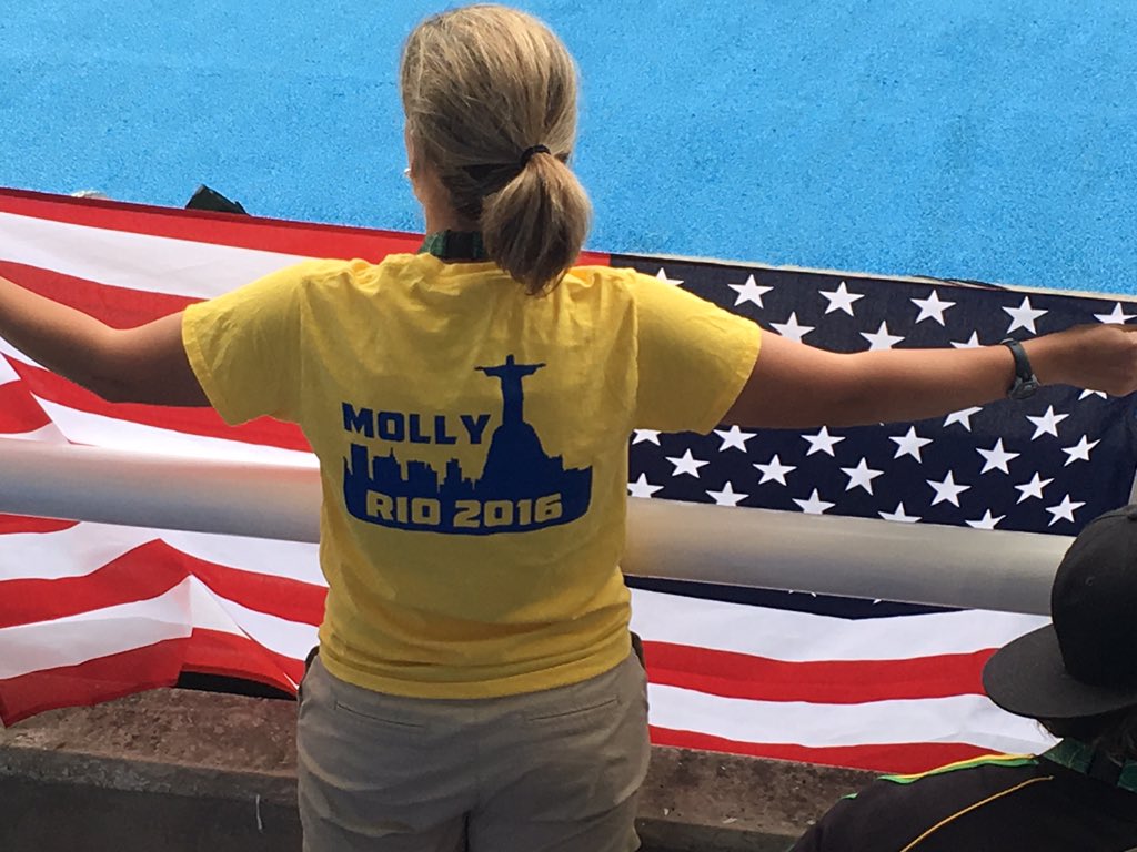 MollyHuddle's tweet image. An Olympic sized thank you for cheers friends&amp;amp;family, from Elmira-ND -Providence &amp;amp; in between (📸  by @JBSamuelson )