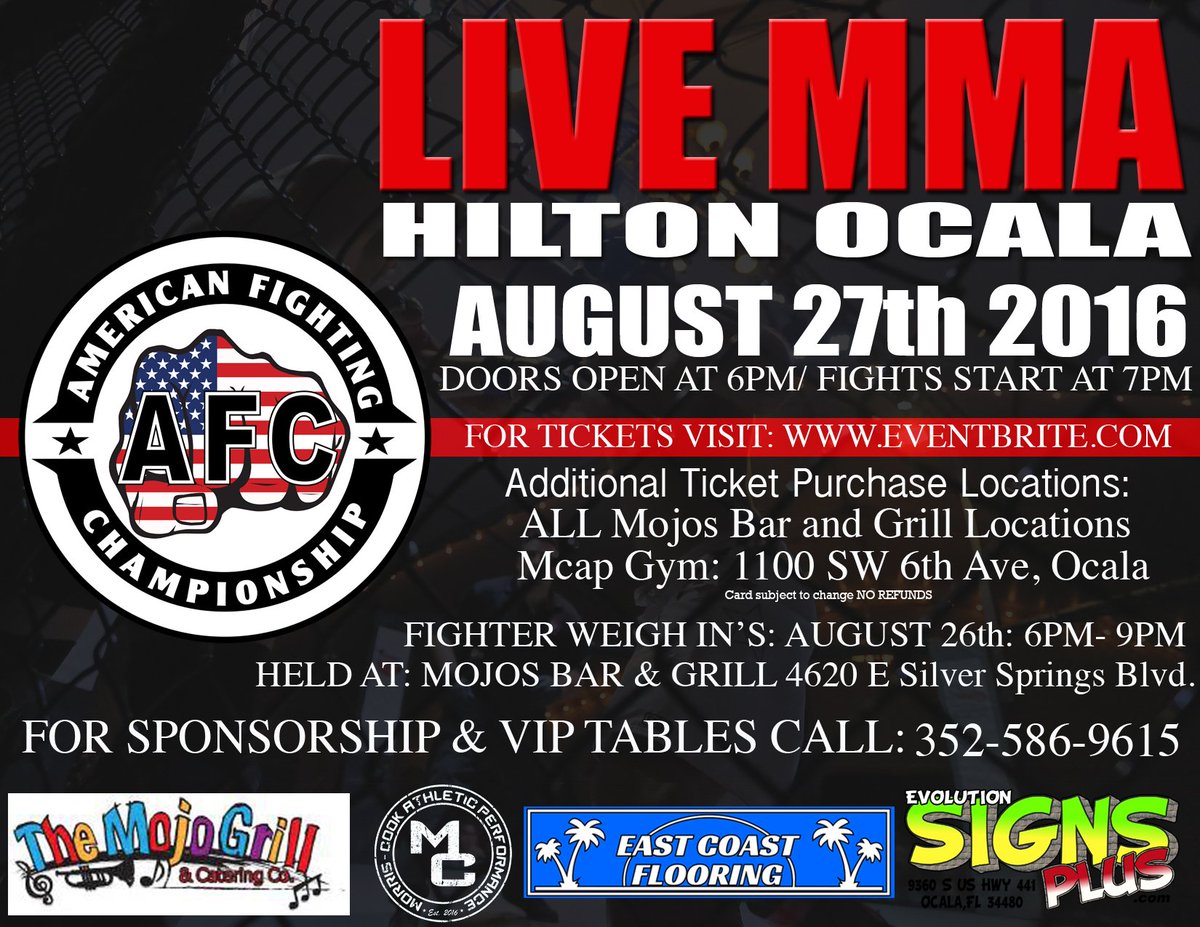 We still have tickets and a few VIP tables but they're going quick, don't miss out! #UFC #MMA #AFC #KoKid #Hilton