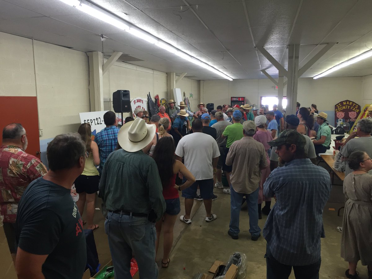 Farrell auction in in full swing.