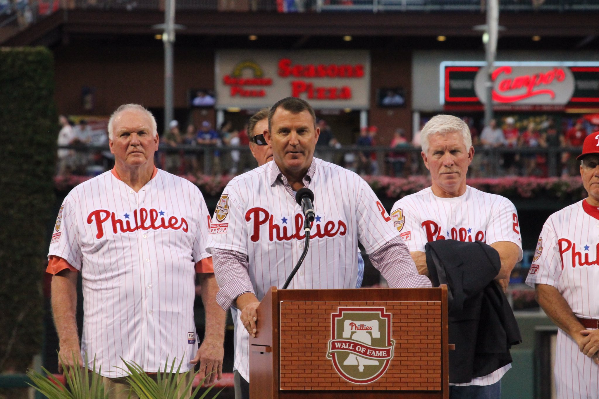 Philadelphia Phillies on X: ICYMI, Jim Thome was inducted into