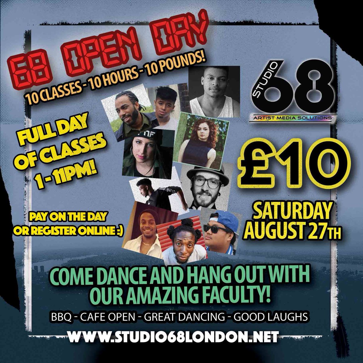 studio68london's tweet photo. 68 Open Day!!
10 hours of dance, sharing, and training!!
Make sure you're there! https://t.co/P6Nr2tOKrM