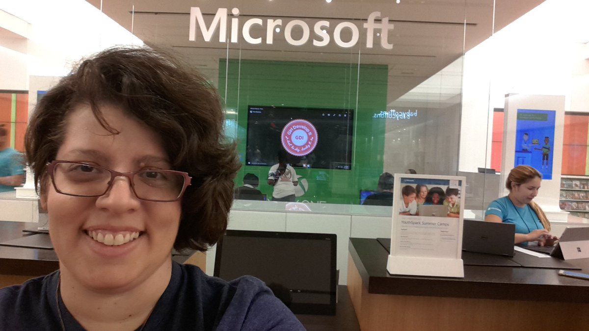 GDIMiami's tweet photo. Girl Develop It is taking over the @MicrosoftStore in Dadeland Mall today! @ShopDadeland #miamitech #Miami https://t.co/VciPE9prlE