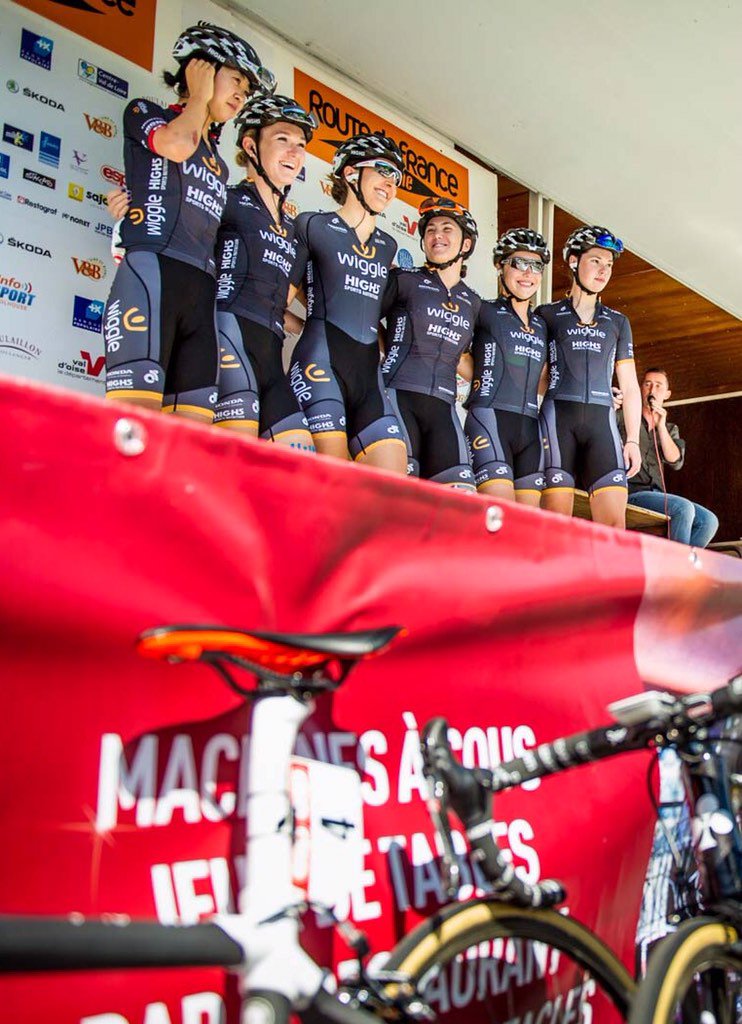 WiggleHigh5's tweet image. Olympic Champ @DaniKing1 finished 6th in today's tough hilly stage @LaRoutedeFrance!