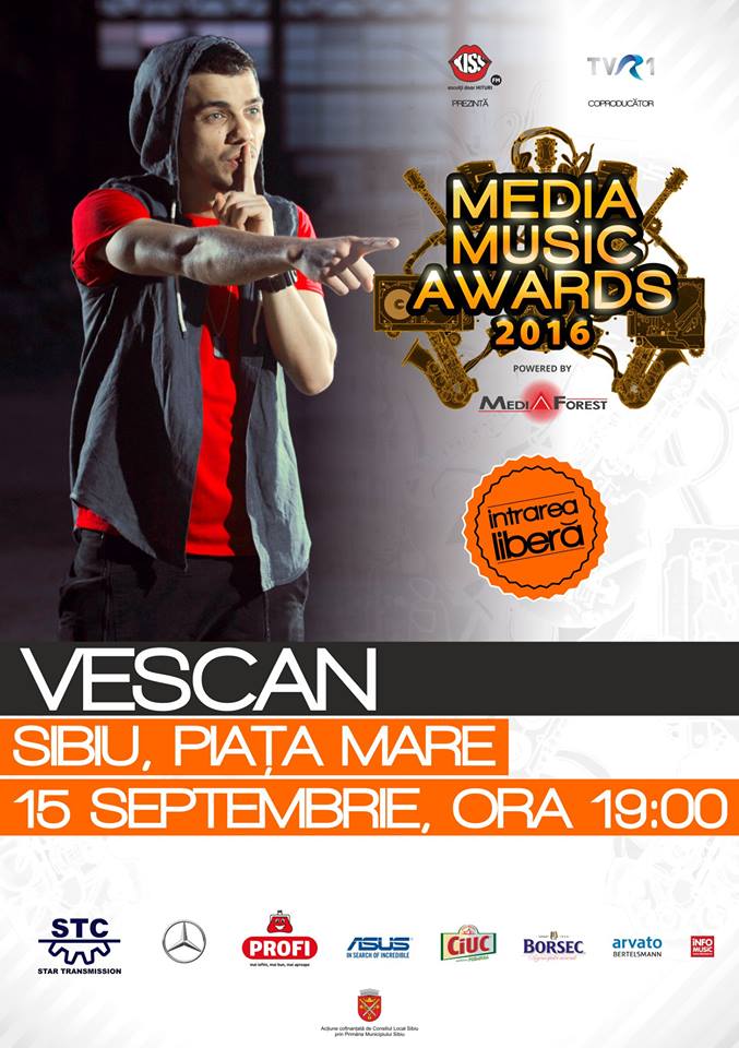 OfficeVescan's tweet photo. vă aștept la Media Music Awards, pe 15 septembrie! https://t.co/llTnQfYOUc