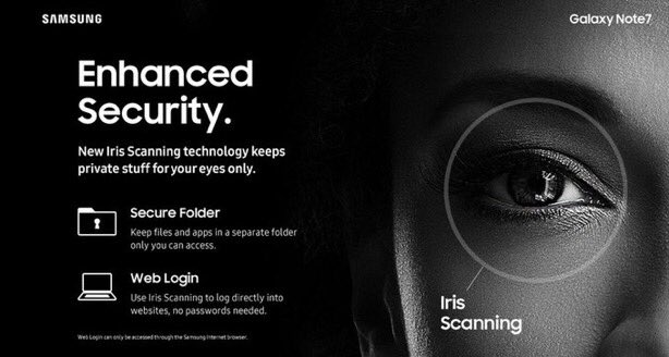 Charles_X_Clark's tweet image. No one can guess your IRIS scan!The Galaxy Note7 has it all! PreOrder @Sprint Now #EyeScan #Security #Sprint4Samsung