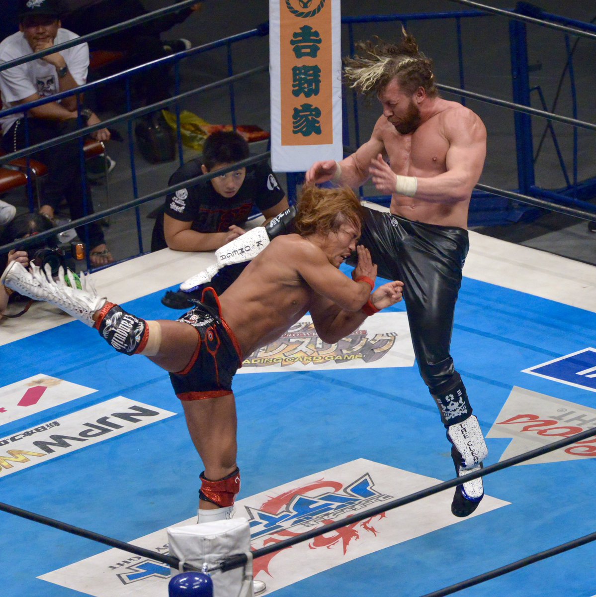 Norihon ケニーのvトリガーと 内藤のジャンピングエルボーが正面衝突 内藤に直撃 G126 Njpw Norihon ケニーのvトリガーと 内藤のジャンピングエルボーが正面衝突 内藤に直撃 G126 Njpw
