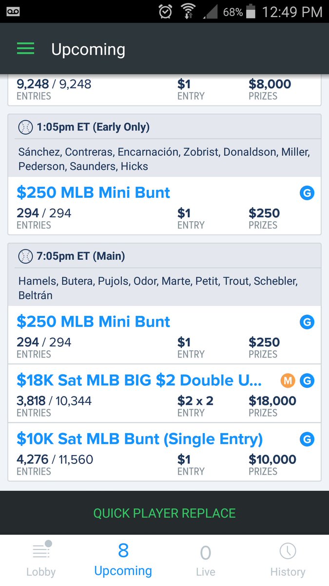 Fanduel Cash Lines Dingdongcitydfs Twitter Fanduel Cash Lines Dingdongcitydfs Twitter