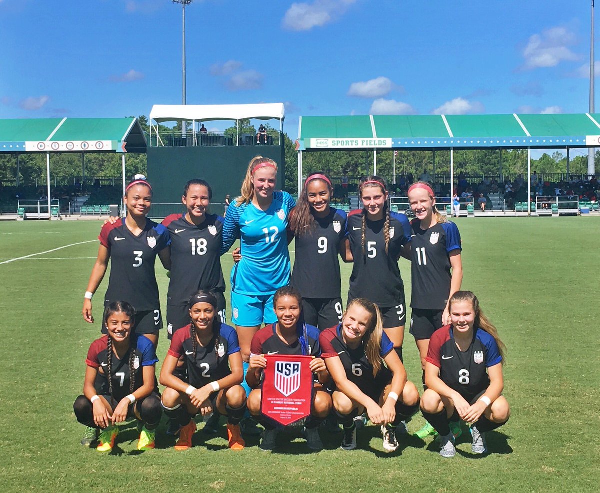 U S Soccer Ynt U 15 Usgnt Beats Dom 6 0 At Concacaf U 15 Girls Championship Goals Meza 2 Fontes 2 Van Zanten Linnehan U S Soccer Ynt U 15 Usgnt Beats Dom 6 0 At Concacaf U 15 Girls Championship Goals Meza 2 Fontes 2 Van Zanten Linnehan