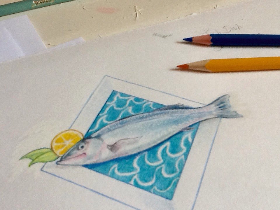 barb_mcgee's tweet photo. At the drawing board working on new illustrations for The Epicentre! https://t.co/Hy94llXCCY