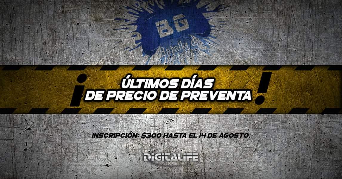 batalladegamer's tweet photo. ULTIMOS DIAS!!!! https://t.co/Ks9BXzbDeu