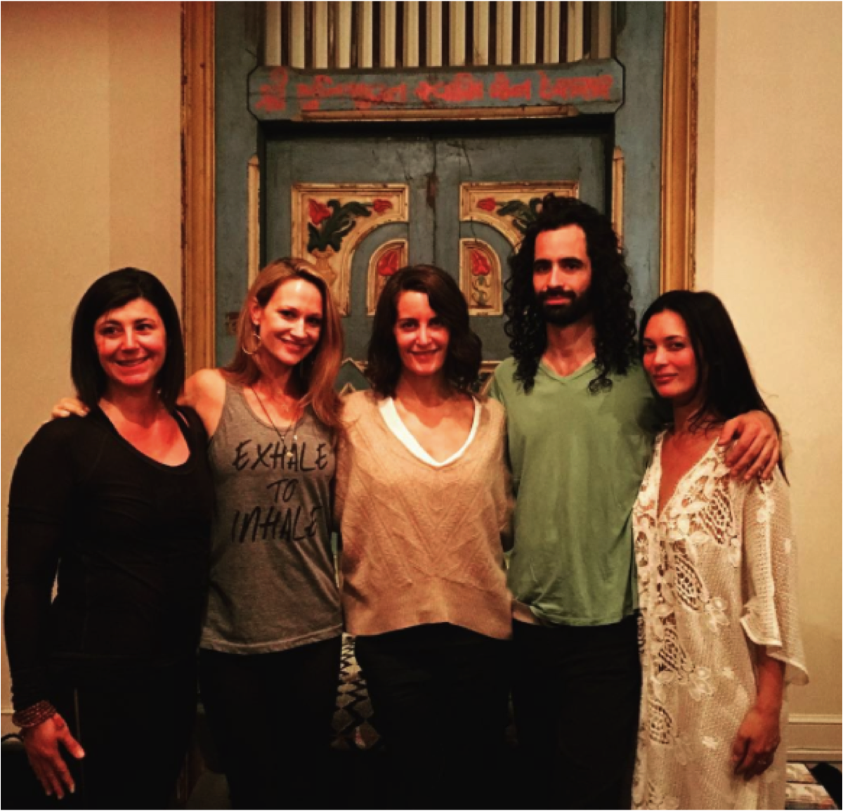 exhale2inhale's tweet photo. Remembering so much fun!  Thank you, @melsalaugust @elenabrower @aya_and_tyler #gratitude #fiercekindness #ishtayoga https://t.co/xVhgcaw7b7