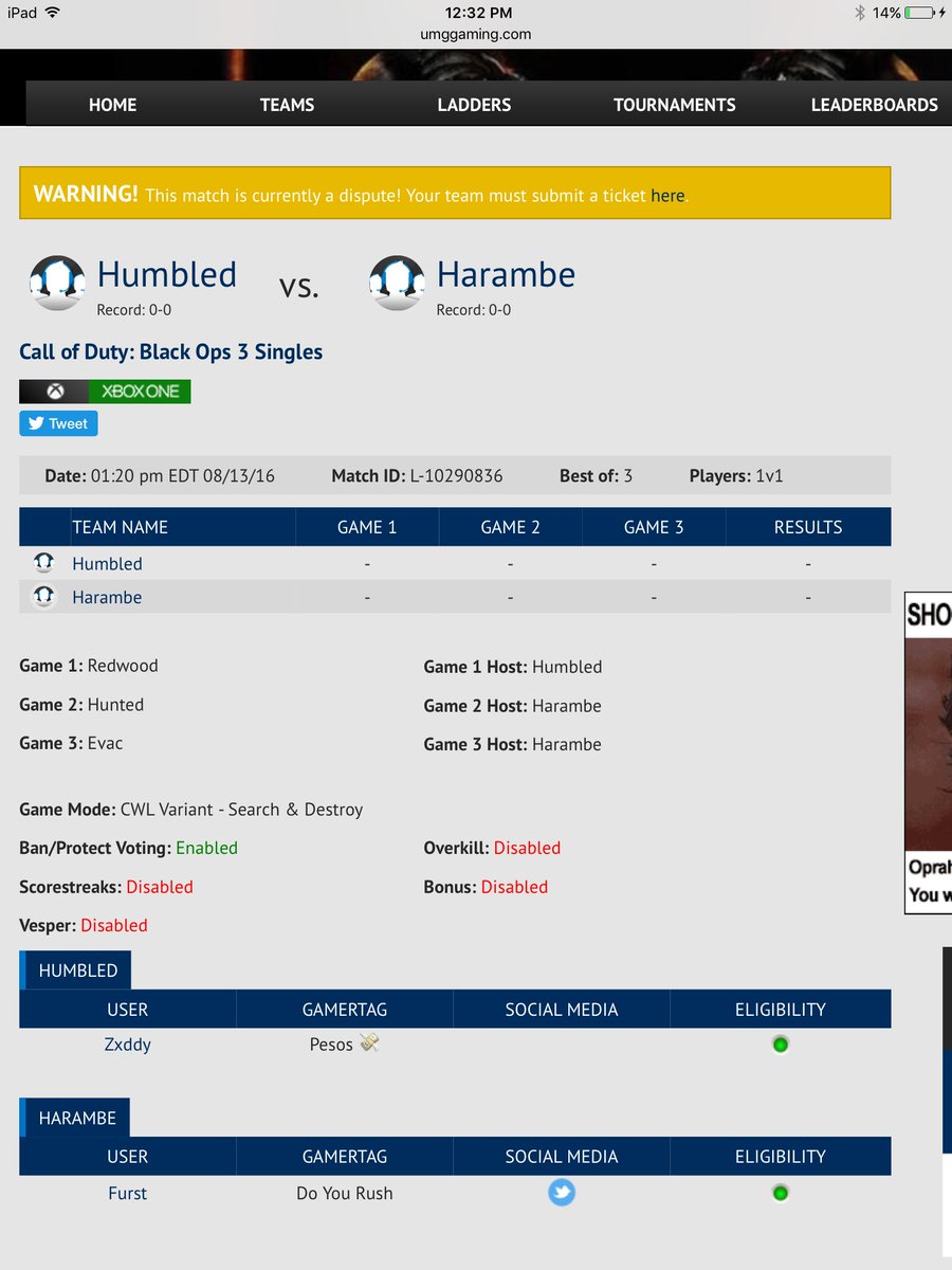 RepIied's tweet photo. @RepIied UMG proof two. His gamer tag on UMG. It's impossible to have Emojis on Xbox Live, thus making this a Ringer https://t.co/AG36MiedZ9