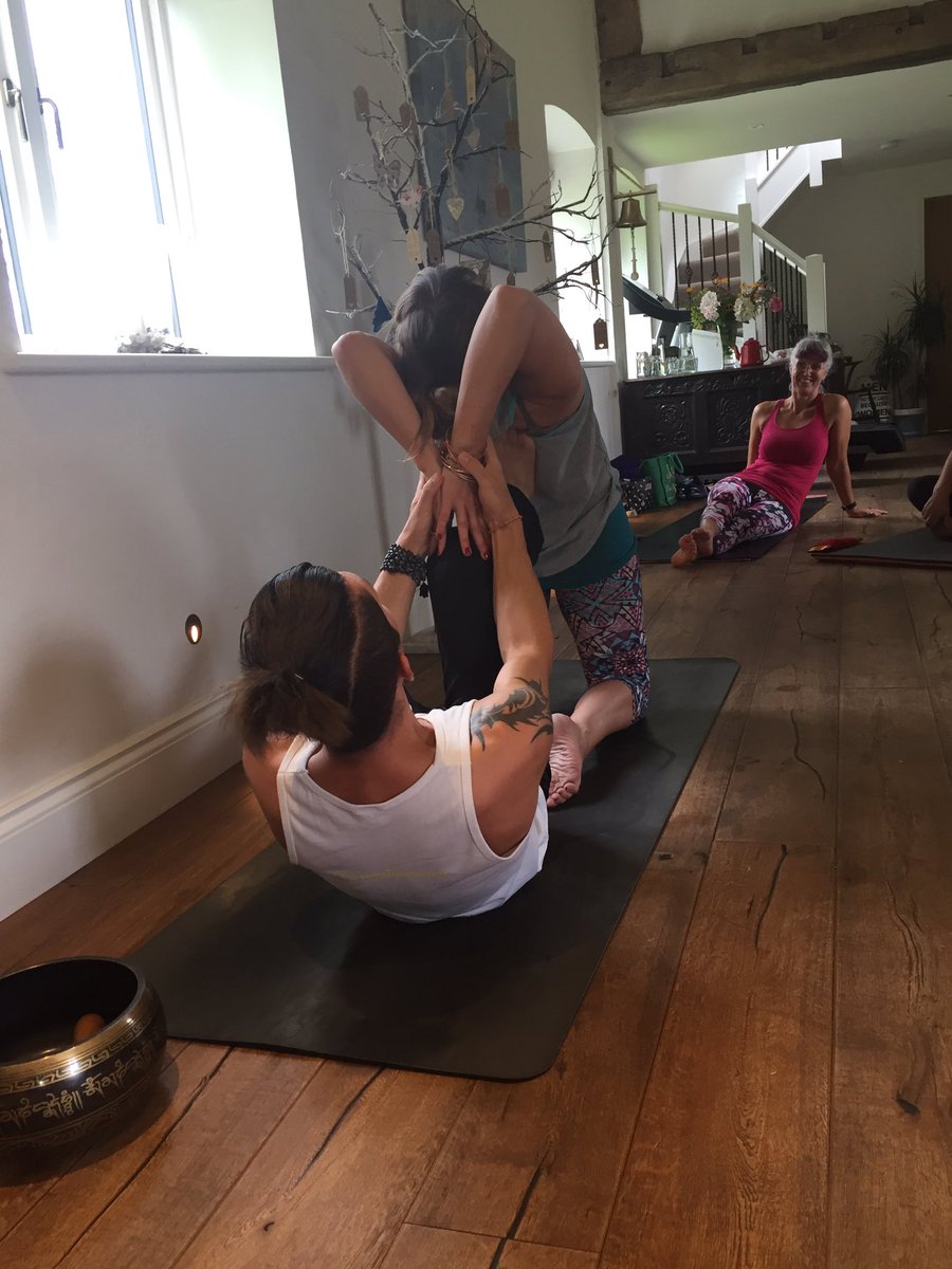yogainthebarn's tweet photo. Thank you all those that came today! Hope your feeling as open &amp; uplifted as us right now 🙌🏽 @NabsYoga #cheshire https://t.co/0tQ6C1RQLu