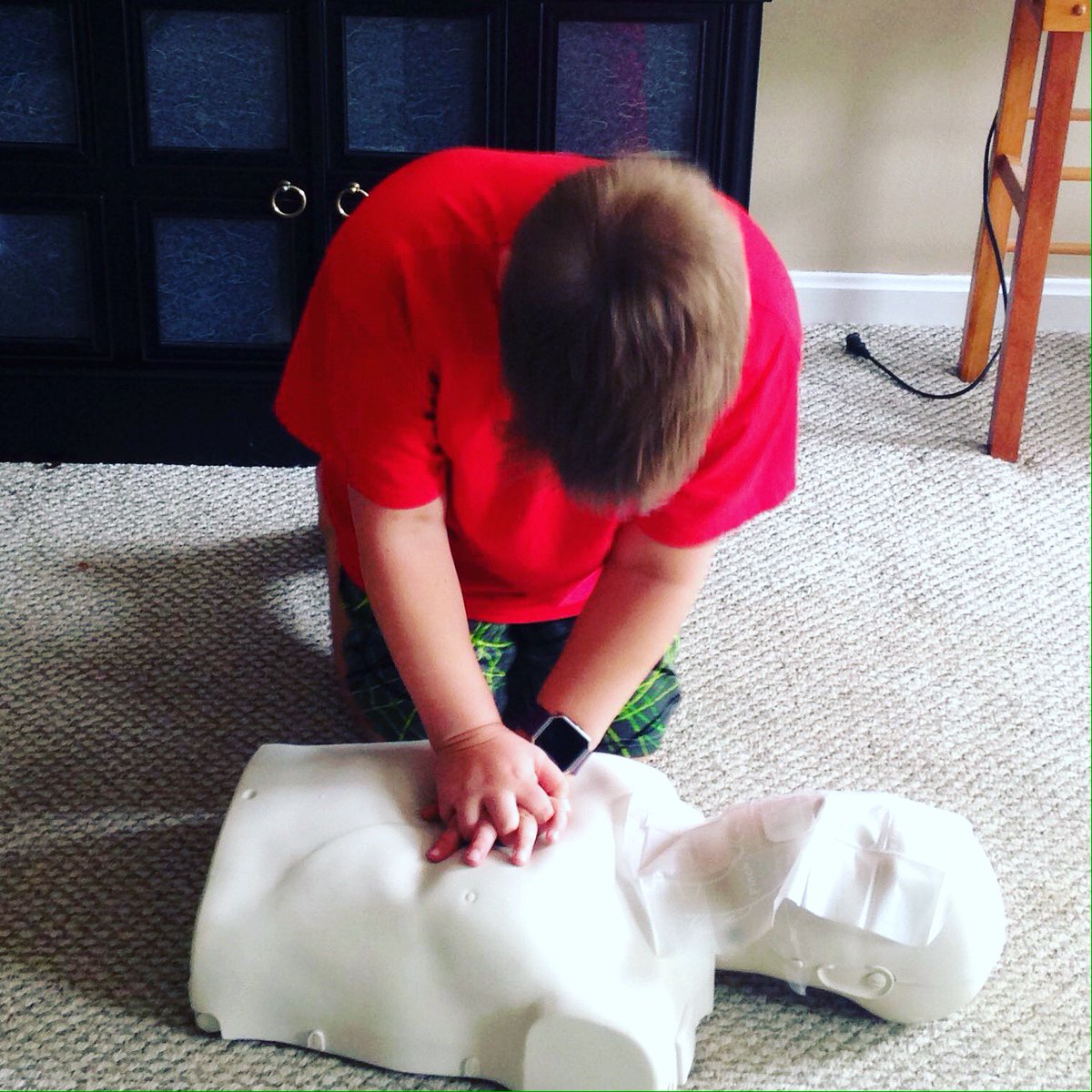 shinecpr's tweet image. He's 10 years old, he is on the Autism Spectrum AND he can Save a Life!#cprsaveslives #autismacceptance #shinecpr