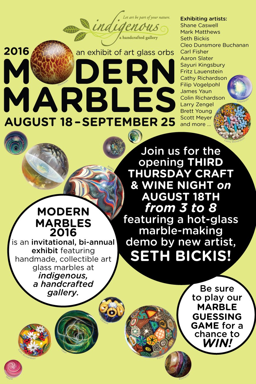Modern Marble opening event with Seth Bickis