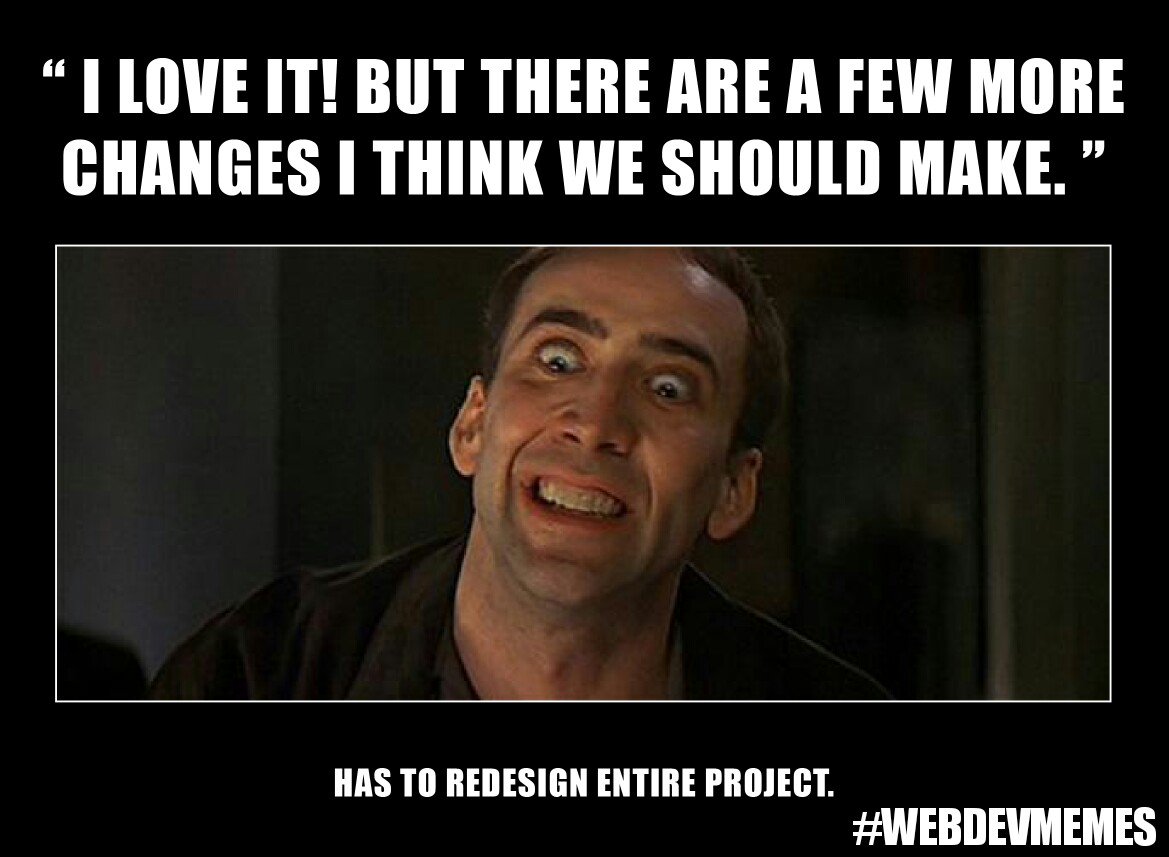 A Home For Memes And Laughs From Webdev