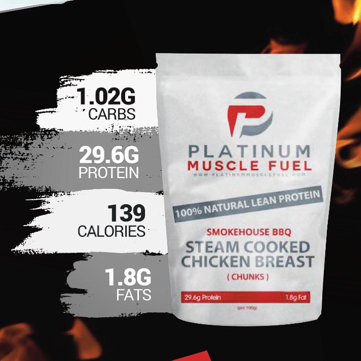 Our BBQ chicken is coated in a smokey American style glaze, each pouch is packed with protein and comes ready to eat