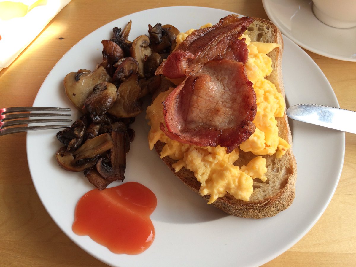 <a href="/zoetcm/">Chow At Home</a> <a href="/BaobabBakeryuk/">Baobab Bakery</a> delicious breakfast! Amazing sourdough!
