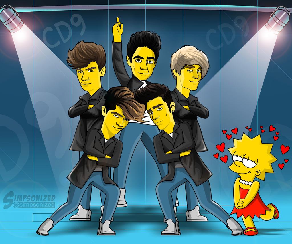 SimpsonizedArt's tweet image. Con esta caricatura le damos la bienvenida al mundo amarillo a @CD9 .

#Simpsonized