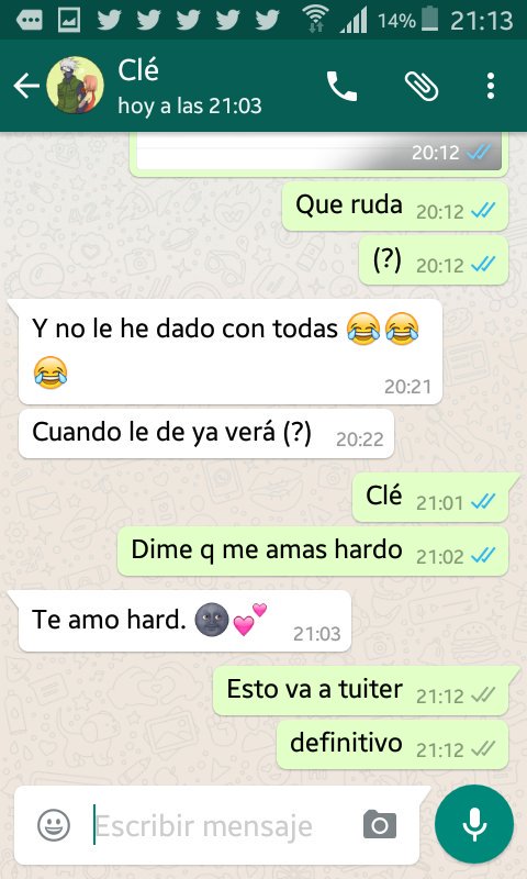 Totoridal's tweet photo. [cuando eres amado] https://t.co/6GKC0pE1sg