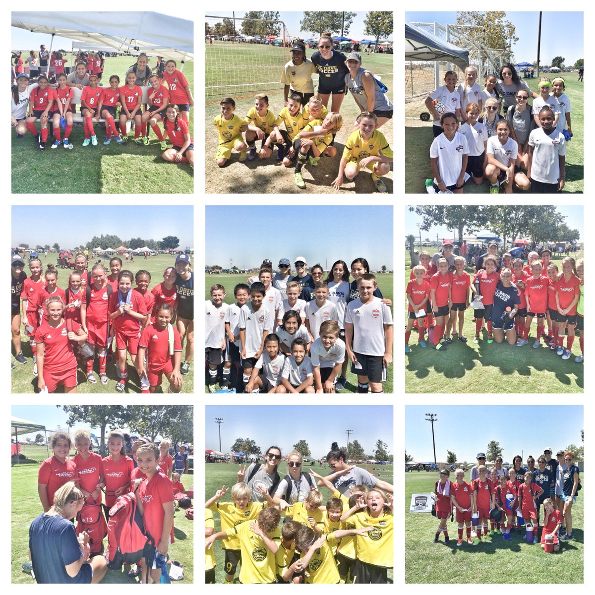 Proud of our <a href="/UCDAVISWSOC/">UC Davis Women’s Soccer</a> players. They are unselfish w/ their time &amp; ❤️ others well.  #greatcity #greaterthings