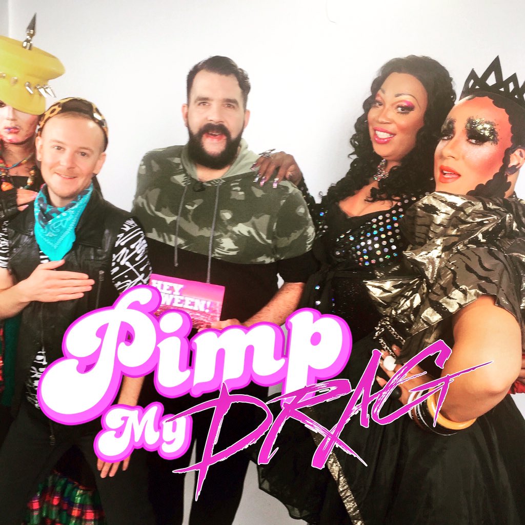 heyqweentv's tweet photo. Gag on the eleganza of our new series #PimpMyDrag coming soon!!! 👑💋💖 #drag #rpdr #gay #LGBT #Hollywood https://t.co/tvumhqbgci