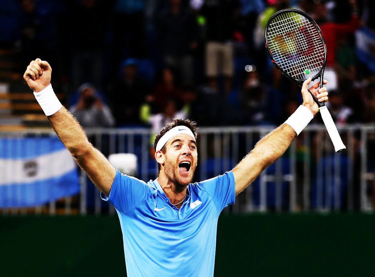 InvictosSomos's tweet photo. ¡¡GIGANTE #ARG!! En un PARTIDO HISTÓRICO, Juan Martín del Potro avanzó a la final. Medalla segura. ¡VA POR EL #ORO! https://t.co/Zdcu19aBZY