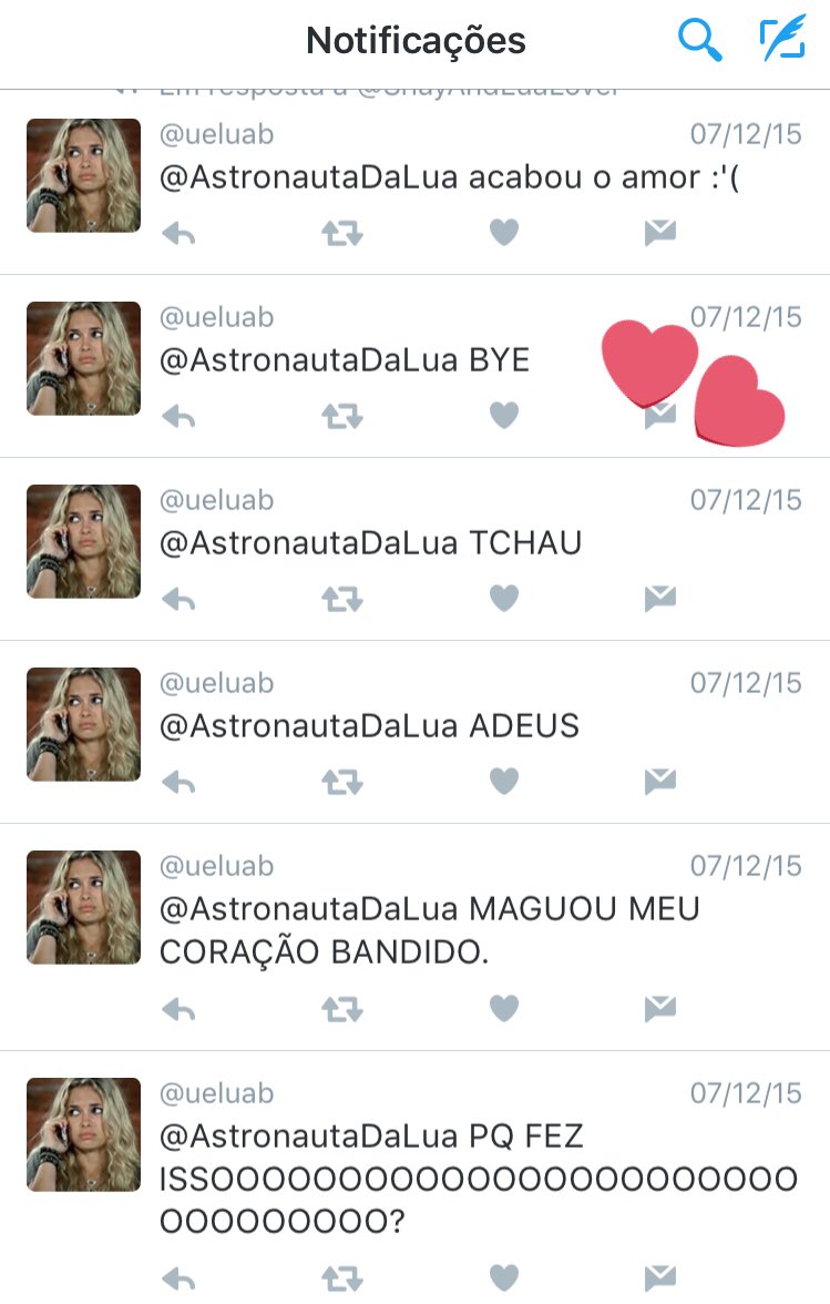 ShayAndLuaLover's tweet image. Aquele momento em que a gente se estalkeia e lembra das amizades antigas